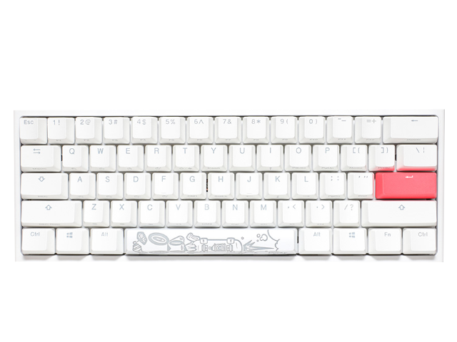 Ducky Channel One 2 Mini Rgb Pure White Cherry Red Rat One 2 製品詳細 パソコンshopアーク Ark