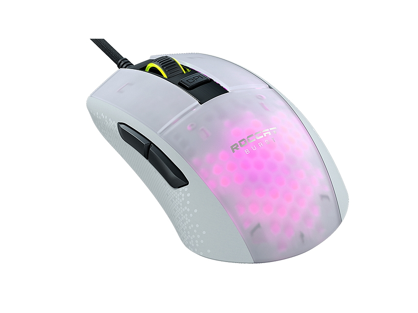 ROCCAT BURST PRO WHITE 次世代型右手用小型超軽量オプティカルゲーミングマウス - 製品詳細 | パソコンSHOPアーク（ark）