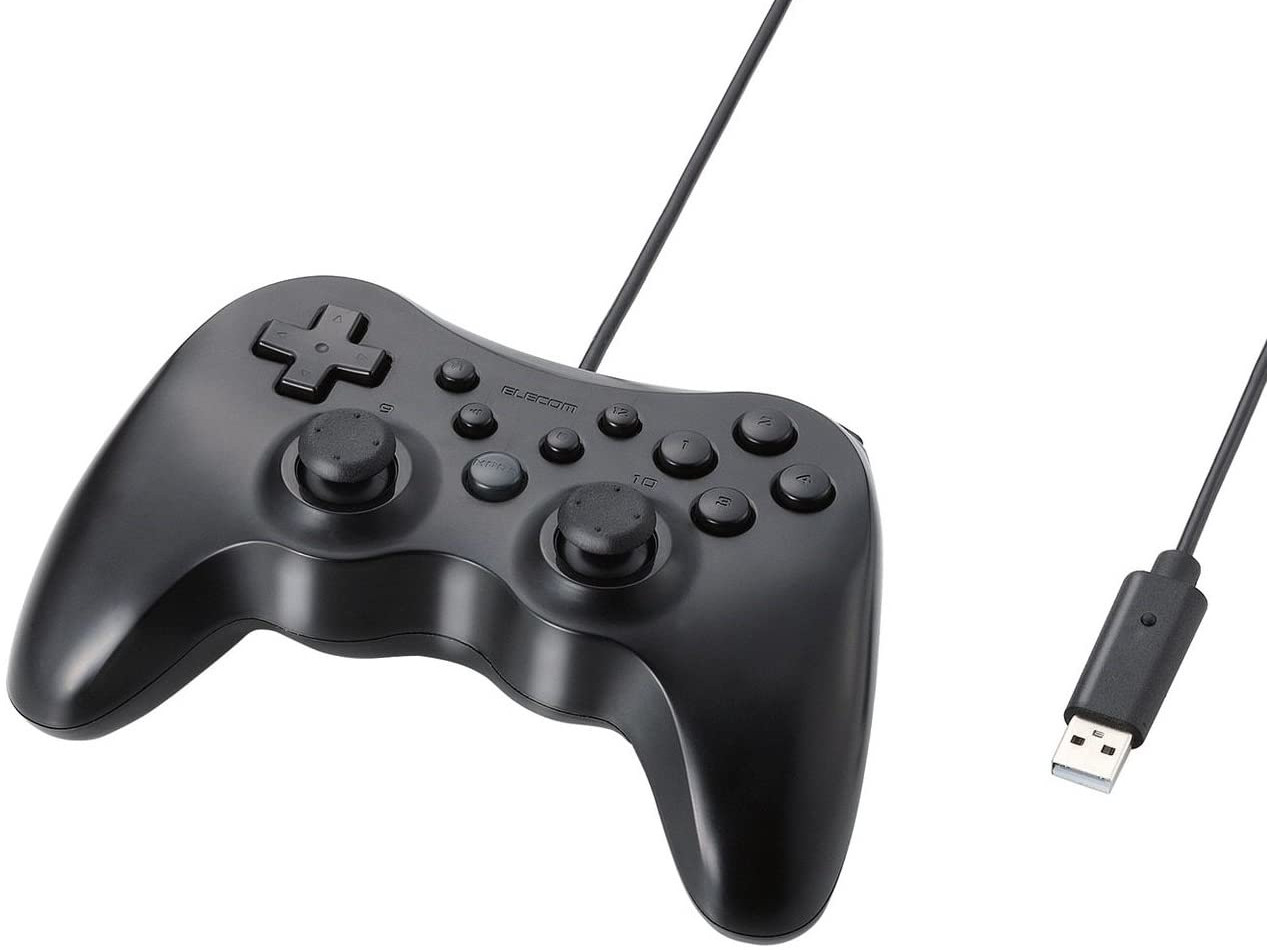 エレコム 12ボタンusbゲームパッド 振動あり Jc U3712f 製品詳細 パソコンshopアーク Ark