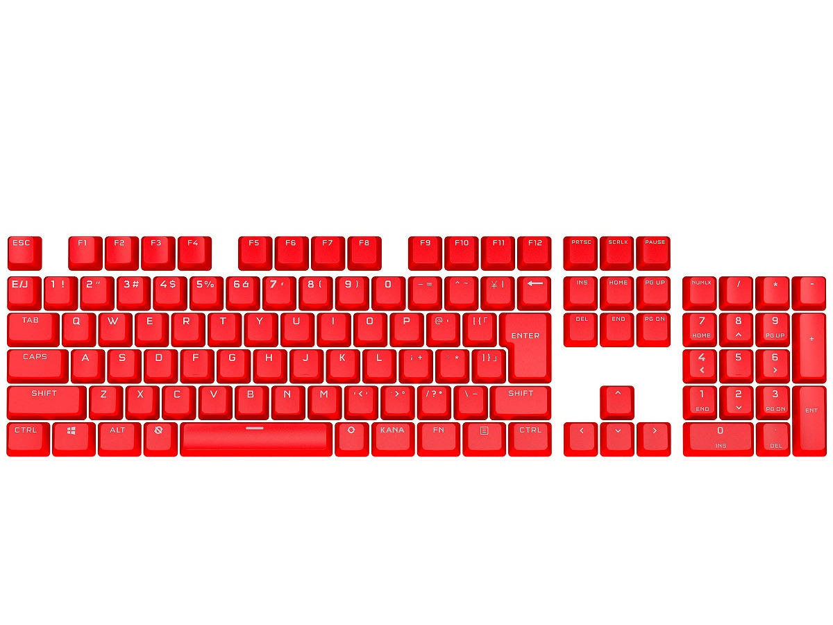 Corsair Pbt Double Shot Pro Keycaps Red Keycap Mod Kit Pbtダブルショットキーキャップ 赤 製品詳細 パソコンshopアーク Ark Corsair Pbt Double Shot Pro Keycaps Red Keycap Mod Kit Pbtダブルショットキーキャップ 赤 製品詳細 パソコンshopアーク Ark
