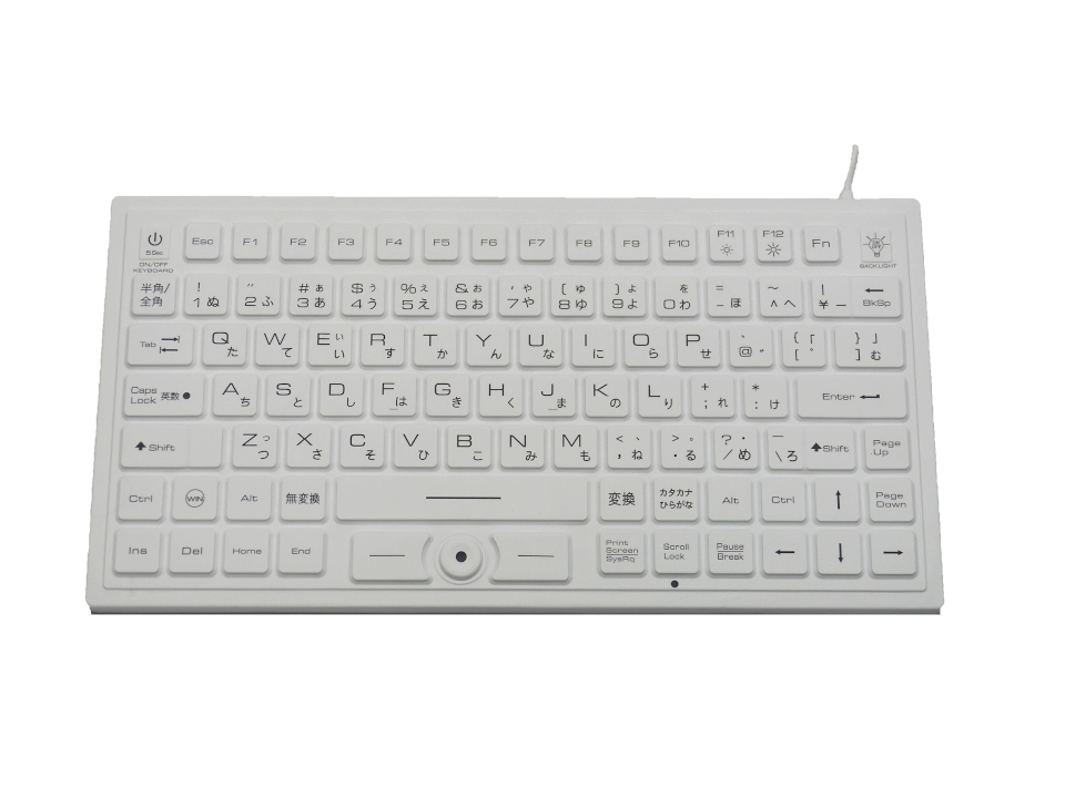 ビット トレード ワン Btkb91wp ホワイト Btkb91wp Ip68準拠防水防塵キーボード 製品詳細 パソコンshopアーク Ark