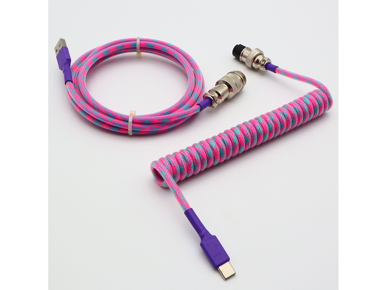 SwiftCables SwiftCables Artisan Custom Cable Cotton Candy - 製品詳細 パソコンSHOPアーク(ark) SwiftCables SwiftCables Artisan Custom Cable Cotton Candy - 製品詳細 パソコンSHOPアーク(ark)