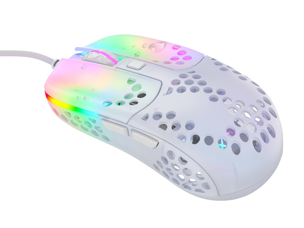 Xtrfy MZ1 - Zy's Rail (ホワイト) 左右対称 超軽量ゲーミングマウス - 製品詳細 | パソコンSHOPアーク（ark）