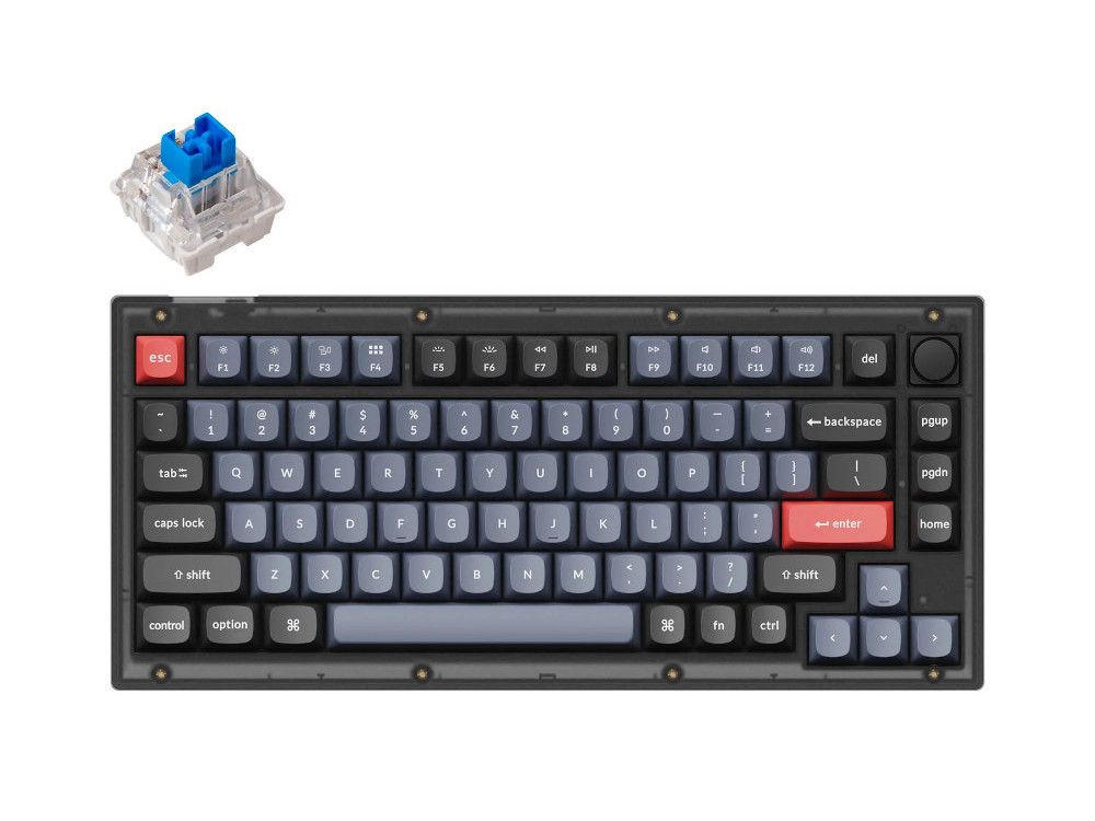 2021A/W新作☆送料無料】 あす楽対応 Keychron V1 QMK フロステッド