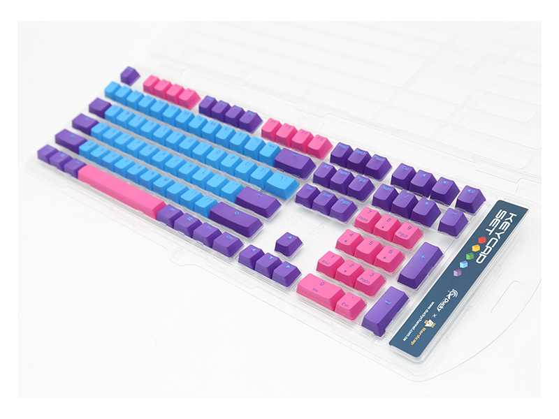 2436円 【55%OFF!】 DUCKY Ｕｌｔｒａ Ｖｉｏｌｅｔ ｋｅｙｃａｐ Ｓｅｔ ゲーミングキーキャップ dk-ultra-violet-keycap-set