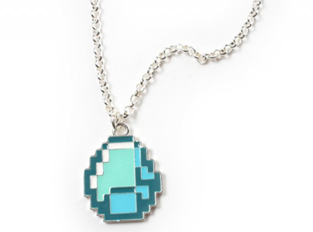 J Nx Minecraft Diamond Pendant Necklace Minecraftシリーズ マインクラフト ダイヤモンド ペンダント ネックレス 製品詳細 パソコンshopアーク Ark