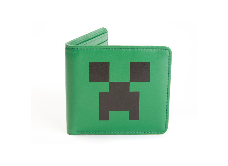 J Nx Minecraft Creeper Face Leather Wallet マインクラフト クリーパー フェイス レザー ウォレット 製品詳細 パソコンshopアーク Ark