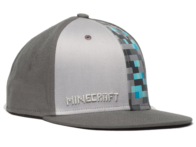 J Nx Minecraft Diamond Crafting Snap Back Hat Minecraftシリーズ マインクラフト ダイアモンド クラフティング スナップバック帽子 製品詳細 パソコンshopアーク Ark