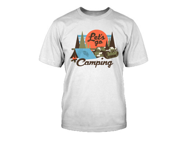 camping tee shirts