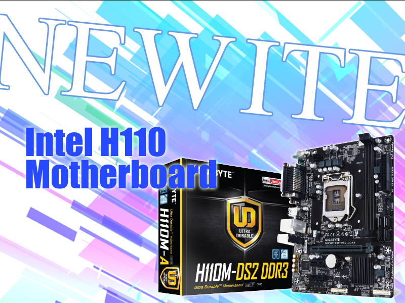 Skylake向けエントリーチップセットIntel H110を搭載LGA1151