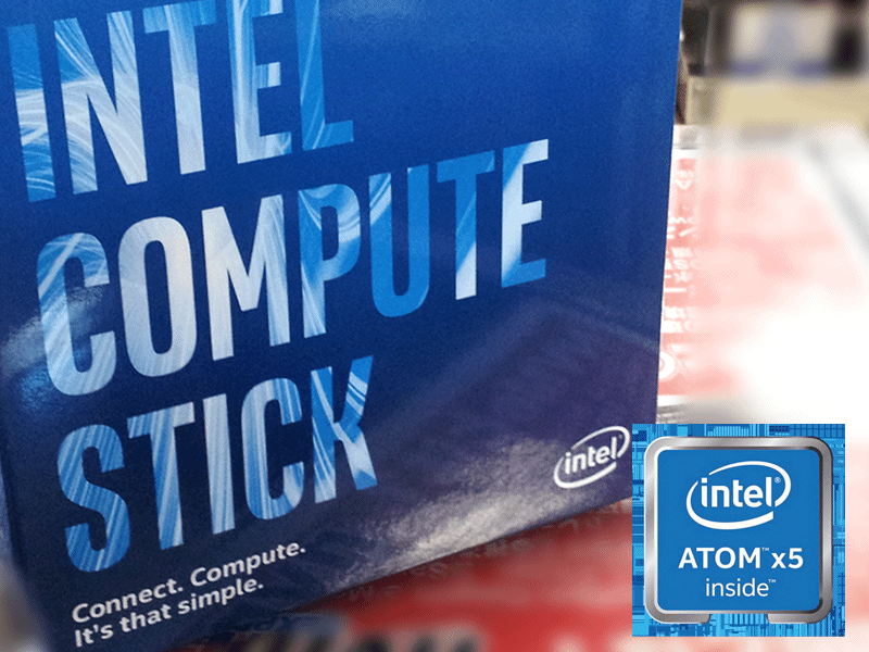 Atom x5-Z8300プロセッサー搭載、スティック型コンピューター