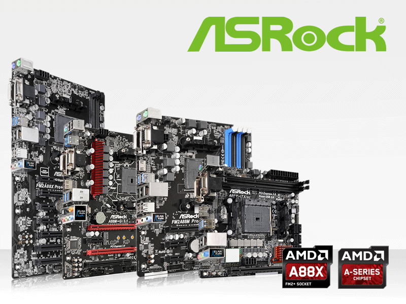 ASRockからAMD APU対応A88X搭載マザーボード4タイプ登場 | Ark