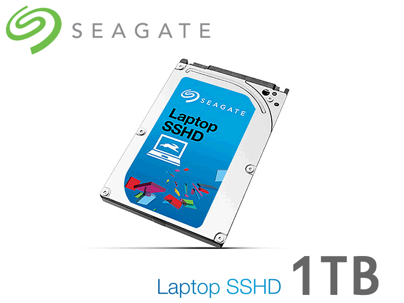 シーゲート「Laptop SSHD」シリーズにNANDフラッシュ32GB実装1TBモデル