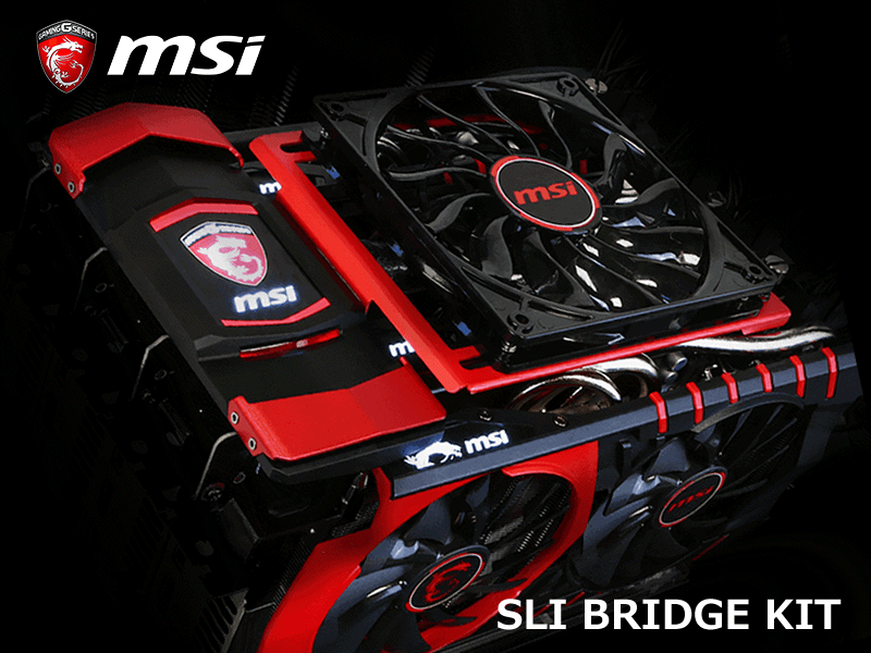 GAMINGブランドデザインのSLI BRIDGE KIT - まとめ Ark Tech and Market News Vol.300431