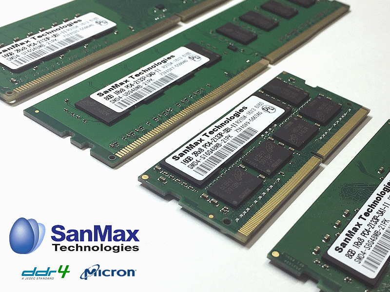 SanMax メモリ PC4-2133P DDR4-2133 16GB