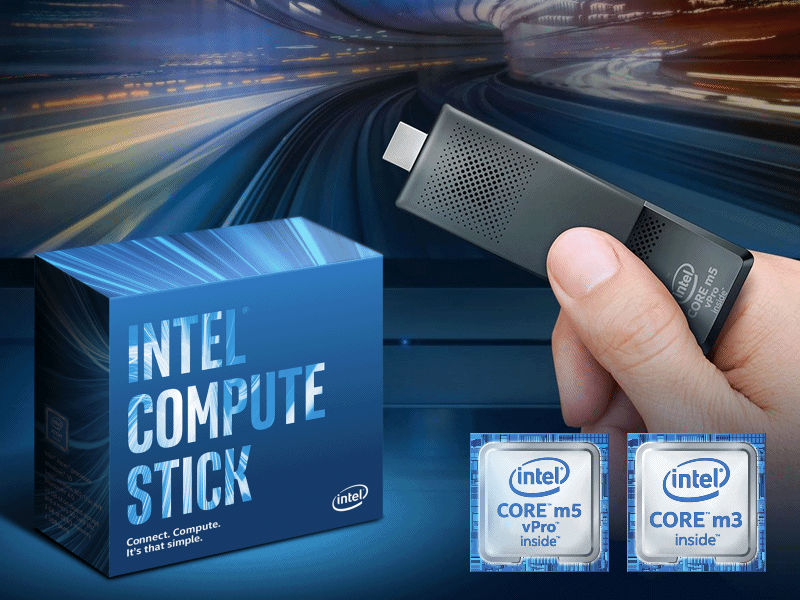 日本最大の ハピラフストアIntel Compute Stick スティック型コンピューター Intel Core m3-6Y30搭載モデル  BOXSTK2M3W64