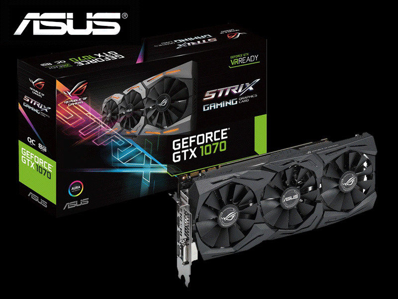 ASUS STRIX GTX1070 美品