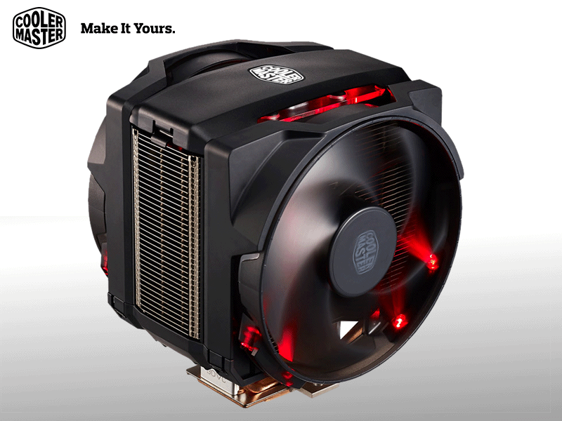 CoolerMaster新技術の3Dベイパーチャンバーにより優れた熱伝導を