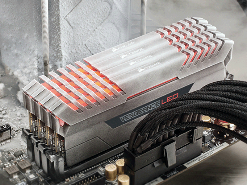 コルセア、デスクトップ用DDR4 OCメモリーにLED搭載の新シリーズ「VENGEANCE LED」登場 | Ark Tech and Market News Vol.300662 コルセア、デスクトップ用DDR4 OCメモリーにLED搭載の新シリーズ「VENGEANCE LED」登場 | Ark Tech and Market News Vol.300662