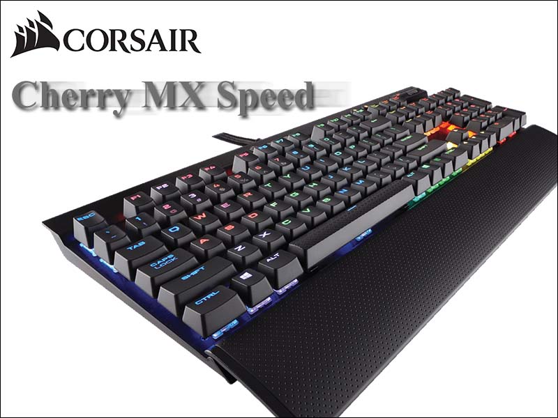 Cherry MXの新スイッチを搭載した「RAPIDFIRE」を含むCORSAIR製