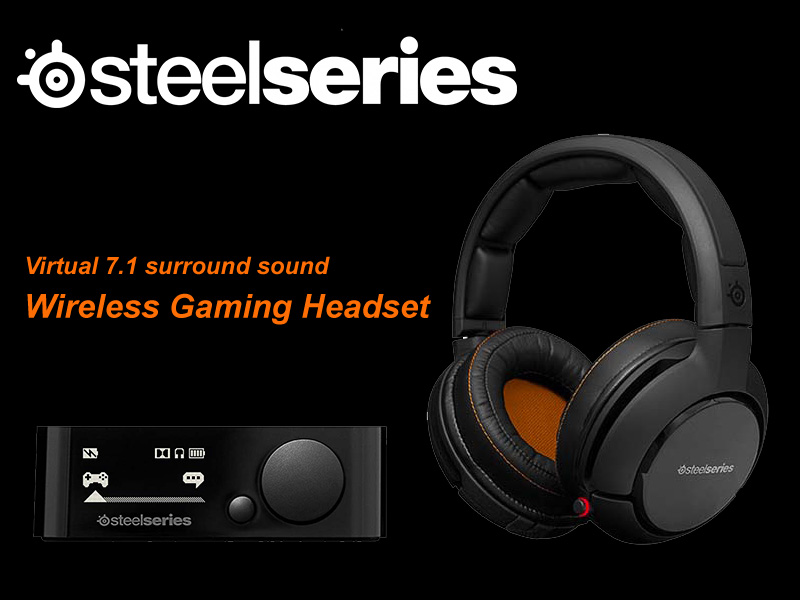 SteelSeriesのハイエンドヘッドセット「Siberia 800」やゲーム