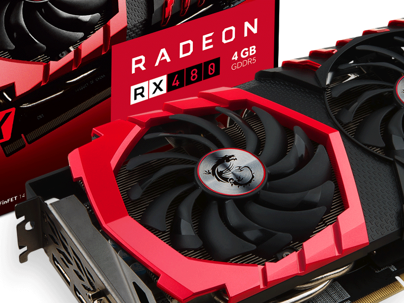 MSI RADEON RX 480 GAMING Xにメモリー4GBのバリエーションモデル | Ark Tech and Market