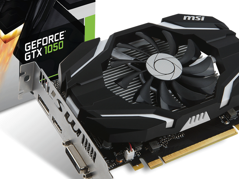 MSI、OC仕様のGEFORCE GTX 1050 GPU搭載カード「MSI GEFORCE GTX 1050 ...