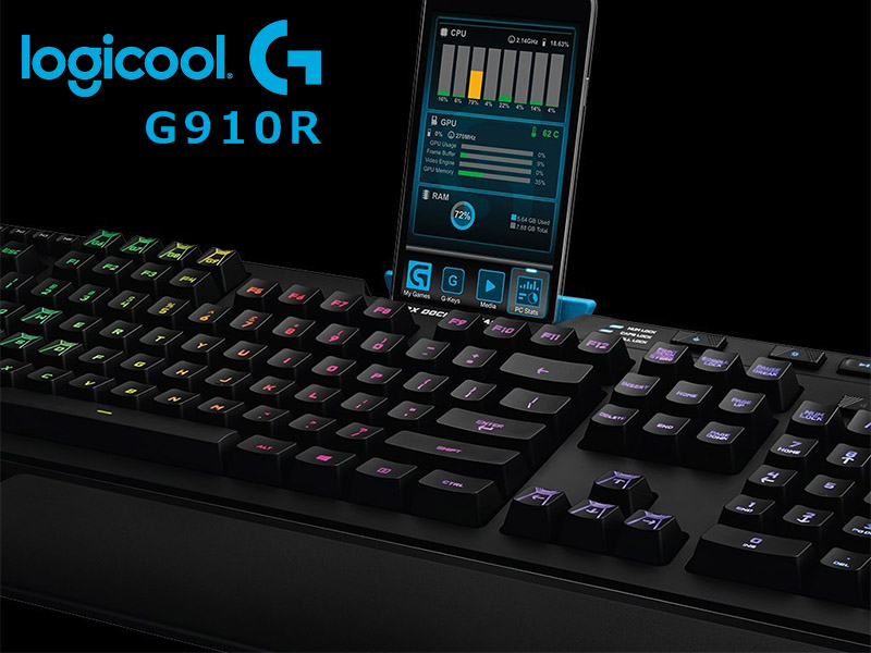 ロジクールG のフラグシップゲーミングキーボード「G910」の新モデルが登場 | Ark Tech and Market News Vol.300975