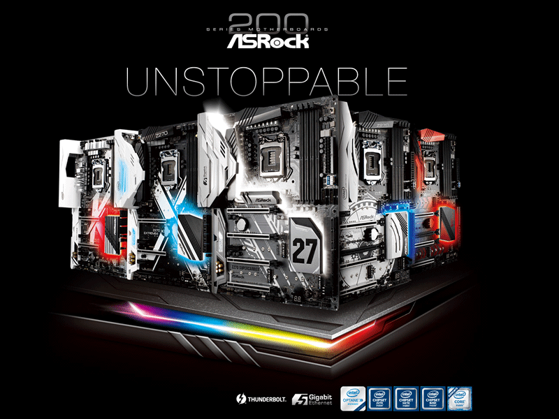 ASRock「intel 200シリーズ」チップセット搭載KabyLake-S対応