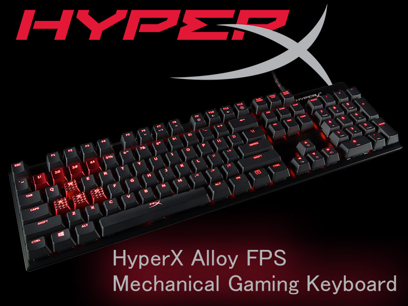 KingstonのHyperXブランドから、FPS向けを謳うコンパクトなゲーミング ...