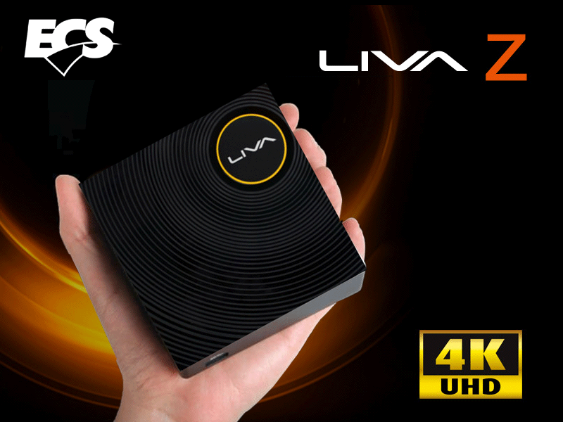 完全ファンレス動作の手のひらサイズPC「ECS LIVA Z」にApolloLake