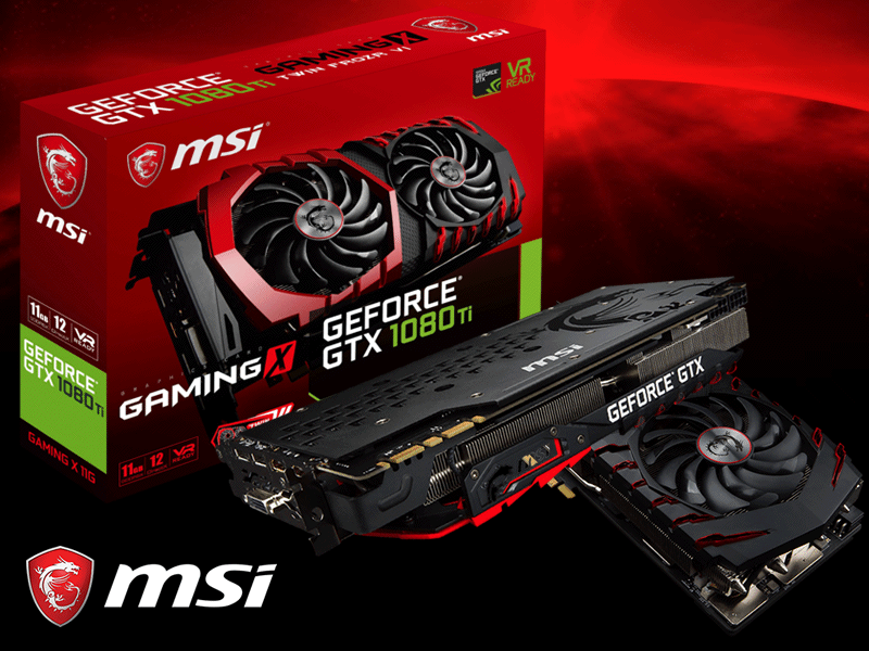 ●○ MSI Geforce GTX 1080Ti Twin Frozr VI