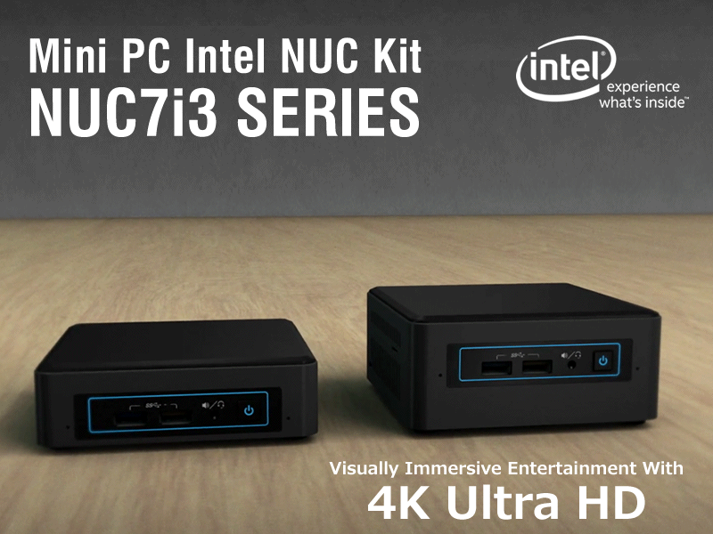 Intel インテル NUC NUC7I3BNH BOXNUC7I3BNHゆうゆうメルカリ便