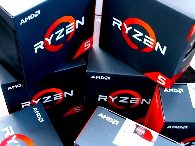 AMD RYZEN 5プロセッサーシリーズ販売解禁、ただし6コアモデルのみ