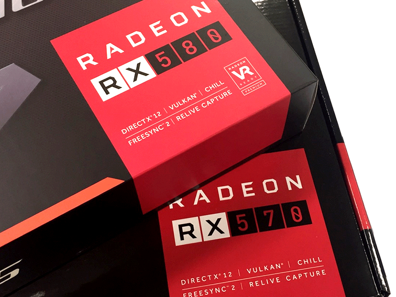 第2世代Polarisアーキテクチャ採用Radeon「RX 580」と「RX 570」GPU