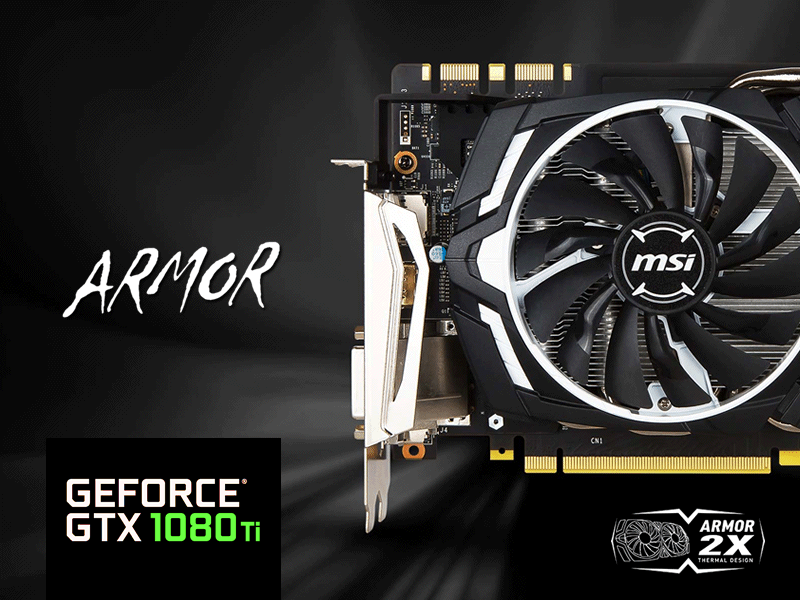 GeForce GTX 1080 Ti ARMOR 11G OC