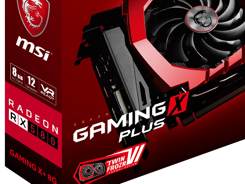 RX 580 XTRを搭載するMSI GAMINGシリーズグラフィックスカード「RADEON ...