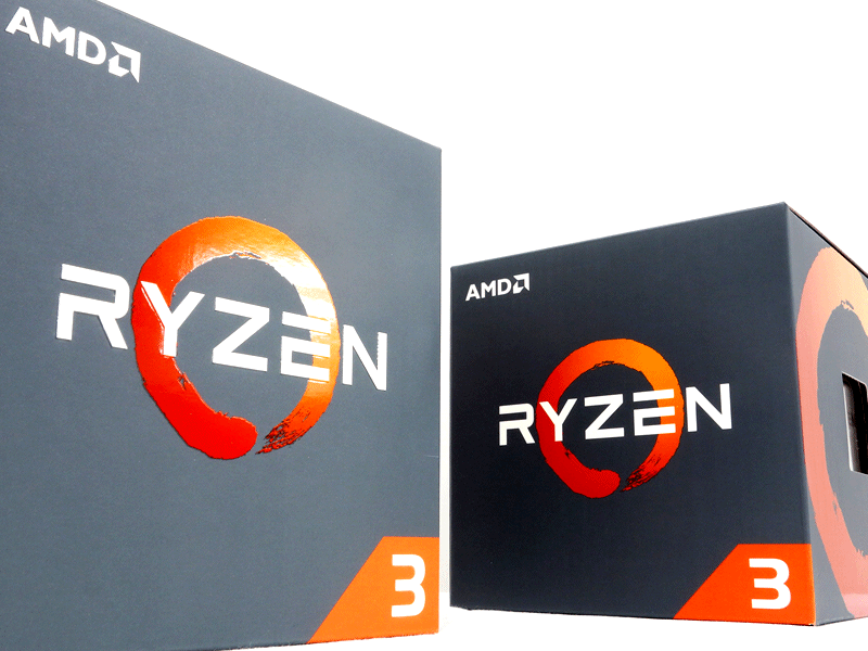 AMD RYZENシリーズのエントリーモデル「RYZEN 3」プロセッサー