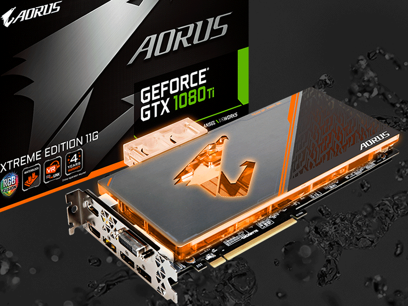 Stillehavsøer Om I mængde AORUSからフルカバーウォーターブロック搭載の水冷専用GEFORCE GTX 1080 Tiグラフィックスカード | Ark Tech and  Market News Vol.3001507