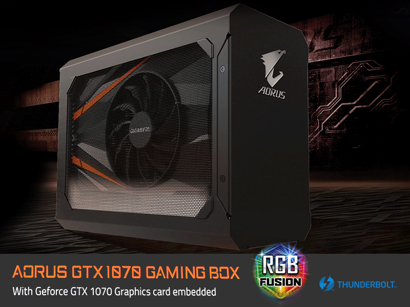 AORUS GTX 1070 Gaming Box