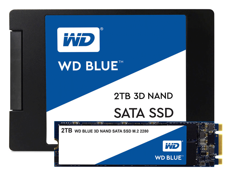 WD BLUEシリーズ 3DNAND採用 M.2 SSD 2TB