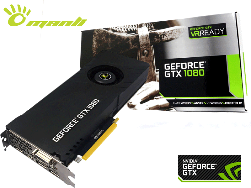 外排気ブロアーファン搭載コスパ系geforce Gtx1080カード Manli M Ngtx1080 5rghdppp Bl Ark Tech And Market News Vol