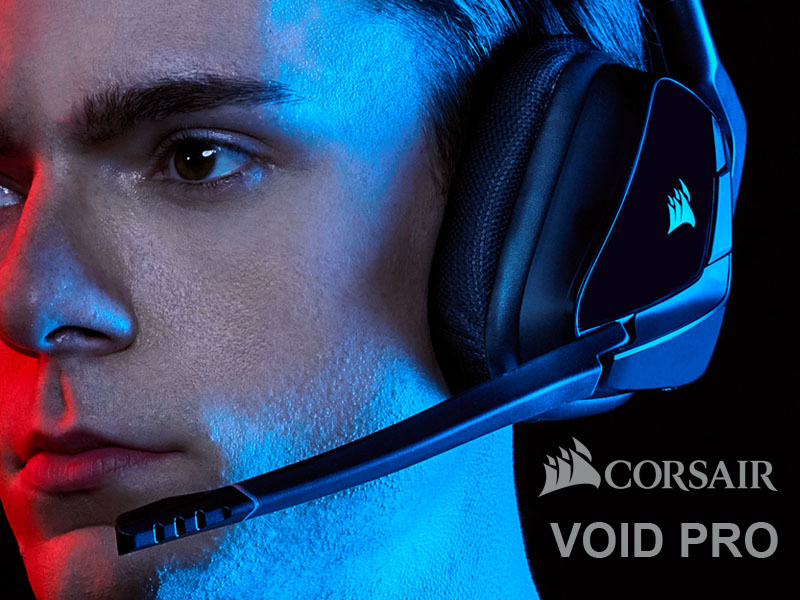 Corsairから、大型ドライバーを搭載したゲーミングヘッドセット「VOID