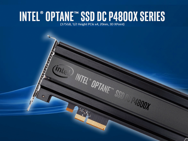 低レーテンシNAND「3D XPoint」採用、「インテル Optane SSD DC 低レーテンシNAND「3D XPoint」採用、「インテル Optane SSD DC