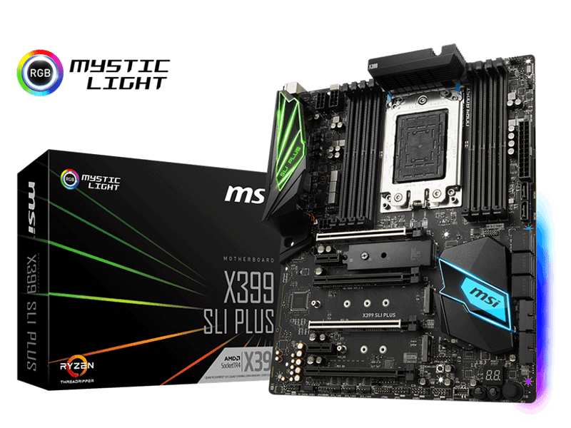 MSIからコストパフォーマンスに優れたRyzen TR対応X399マザーボード