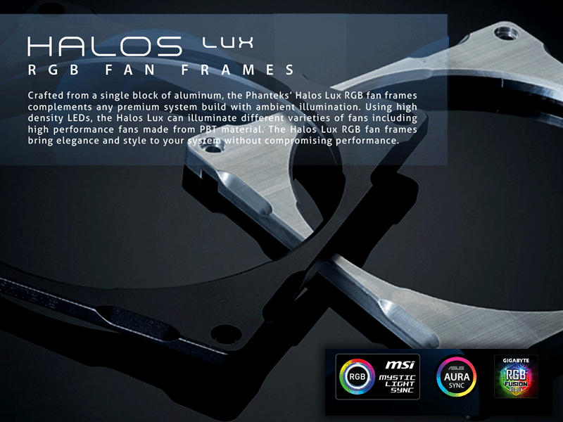 PHANTEKS ARGBファン セット(計7個) PHANTEKS ARGBファン セット(計7個)