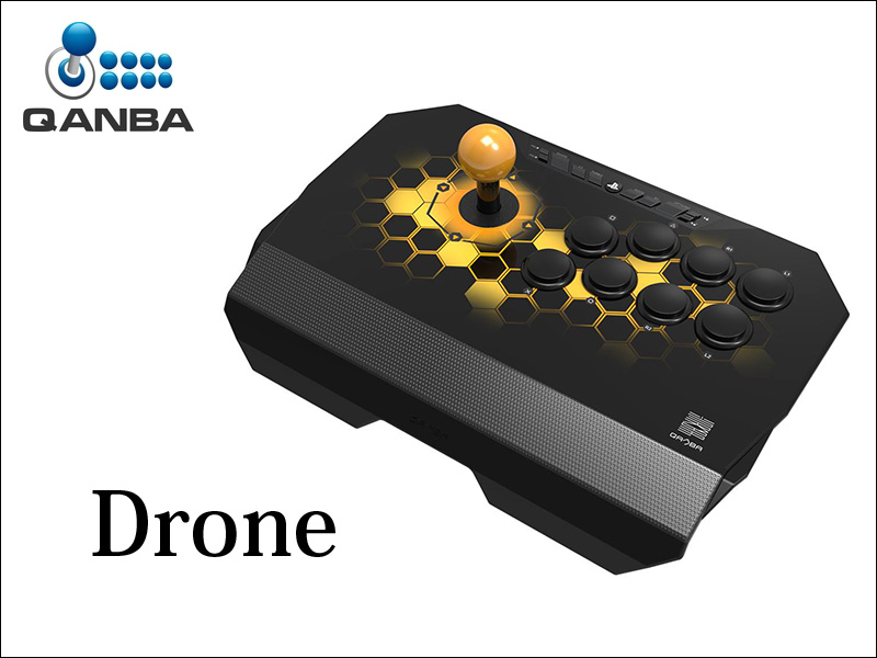 ビギナープレイヤーに最適なアケコン「Qanba Drone」が発売。 | Ark