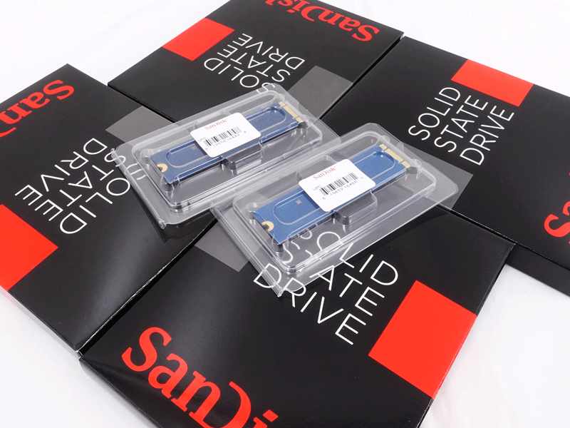SanDisk、層3D TLC NAND採用 X SSDシリーズが販売開始   Ark