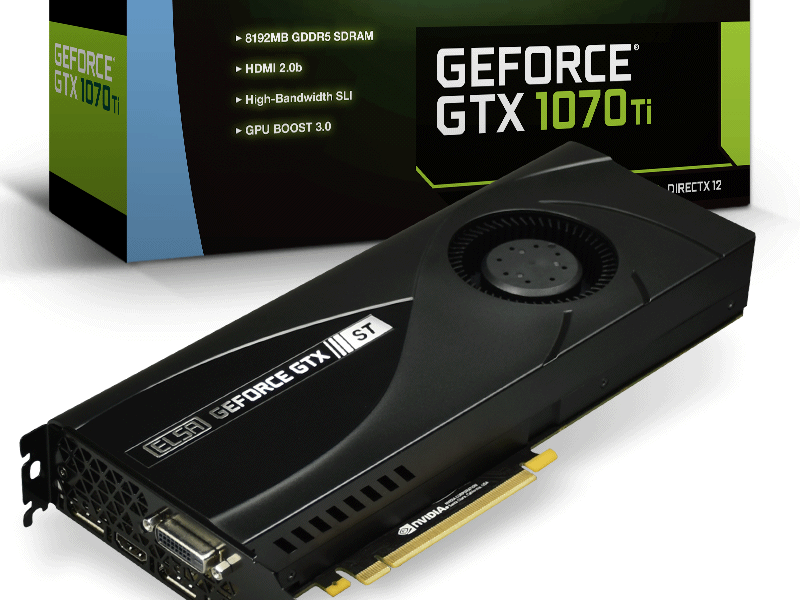 ELSA GeForce GTX1070 8GB ST