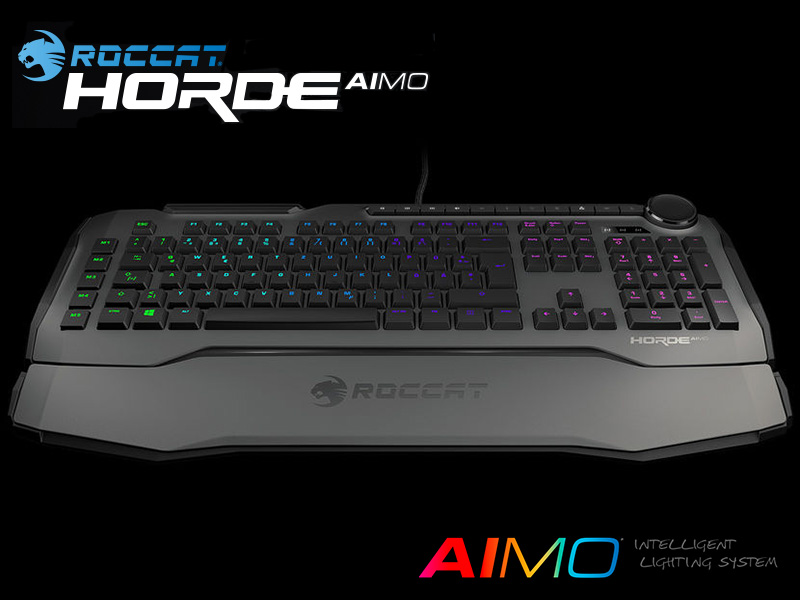 ROCCATから多機能を誇るゲーミングキーボード「HORDE AIMO」が発売 